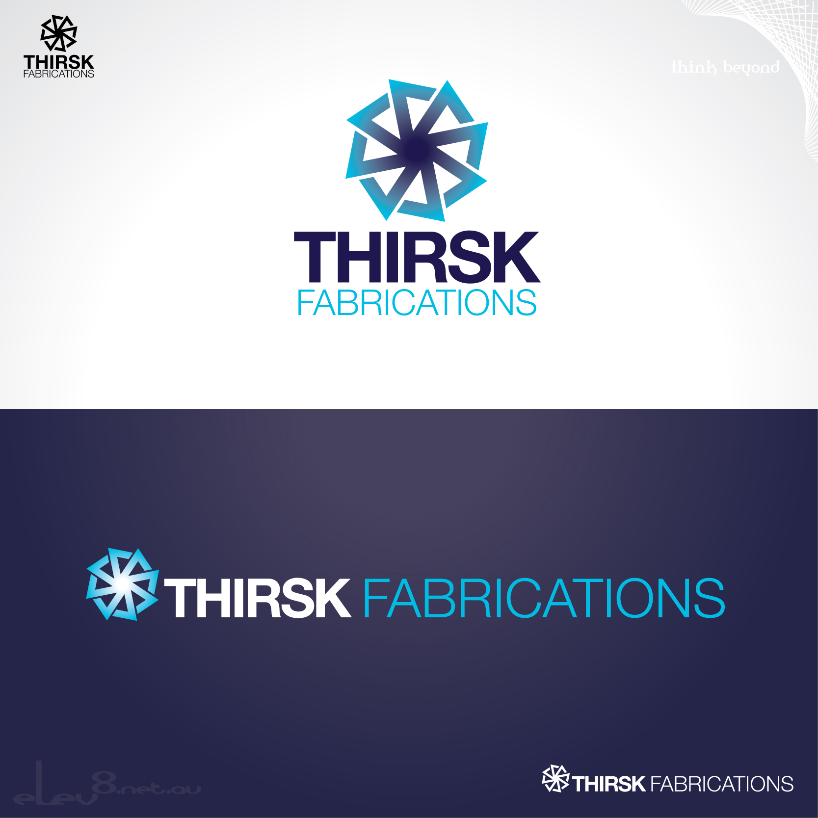 Logo Design by elev8.net.au for Thirsk Fabrications | Design #15279