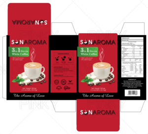 Sunaroma New Coffee Boxes (2 in 1 and 3 in 1) | Packaging Design by Pinky 