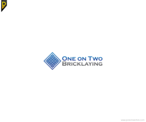 Logo Design by poisonvectors for one on two bricklaying | Design #9421976