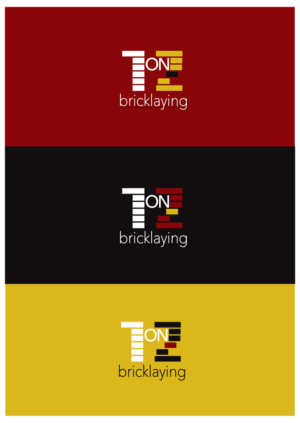 Logo Design by CanDoDesign for one on two bricklaying | Design: #9337686