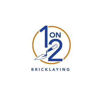 Logo Design by somani for one on two bricklaying | Design #9320848