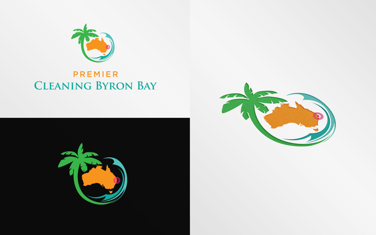 Logo Design by Grafactory for premier cleaning byron bay | Design #9468139