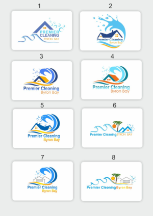 Logo Design by IneseRo for premier cleaning byron bay | Design: #9497552