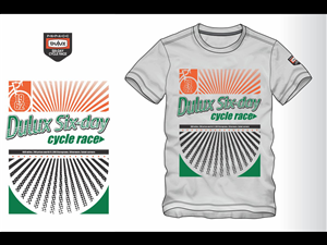 Retro cycling t-shirt | Design de T-shirt par denuj