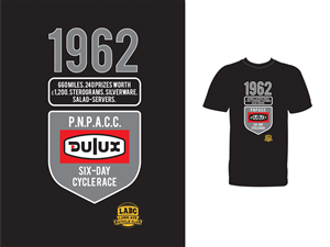 Retro cycling t-shirt | Diseño de Camiseta por Brown Design