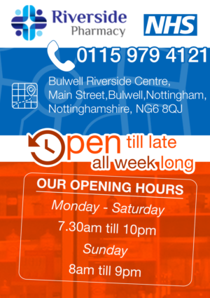 A5 2 sided flyer to promote pharmacy services | Flyer Design by Kristina Andonoff