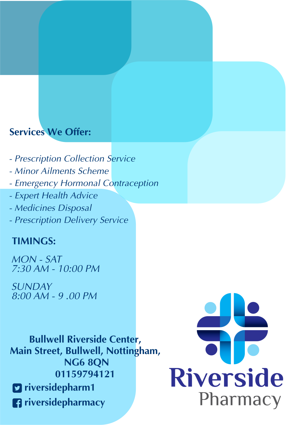 Flyer Design by Pammi Sarty for this project | Design #9685875