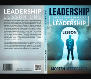 Leadership: Lesson One - Book Cover for book about the core of Leadership | Diseño de portada de libro por Gfx.26™