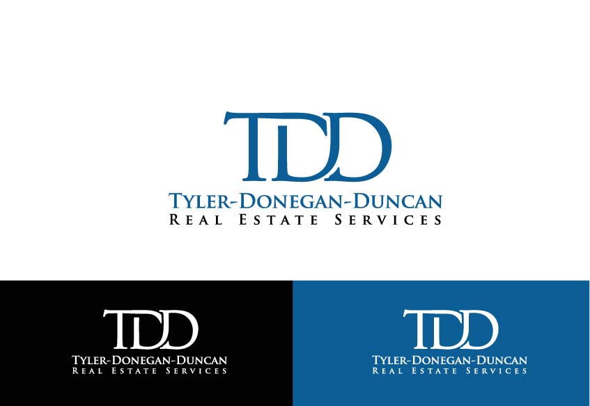 Logo Design by gutsdudi for Tyler-Donegan-Duncan Real Estate Services | Design: #9553509