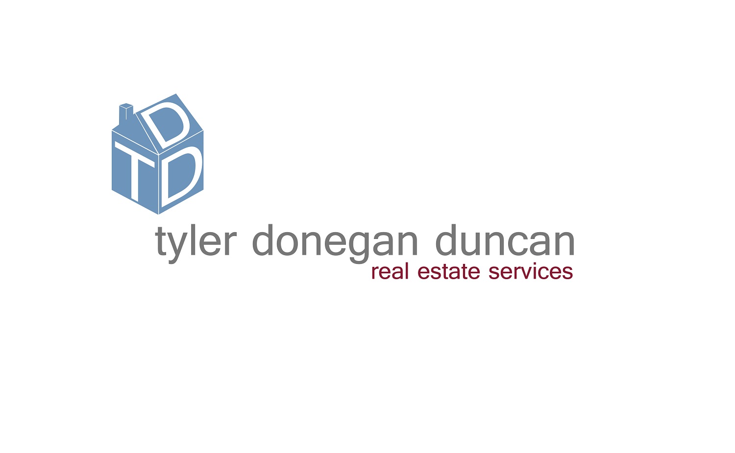 Logo-Design von chrisj1001 für Tyler-Donegan-Duncan Real Estate Services | Design #9322286