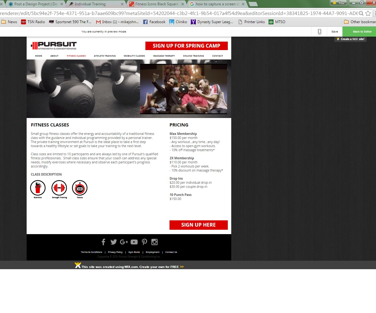 Diseño Infográfico por Floyd B. para Pursuit Strength & Conditioning Inc. | Diseño #9356353