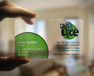 Business Card Design by chandrayaan.creative for ID LICE | Design: #9388979