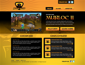 Web Design by Robert Marks for this project | Design: #425419