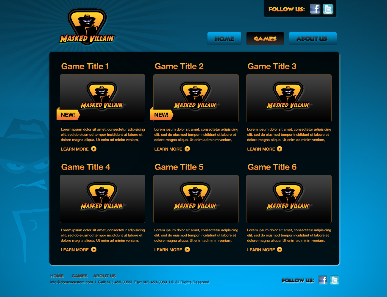 Web Design by Robert Marks for this project | Design #425739