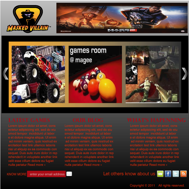 Web Design par Design09 pour ce projet | Design #420556