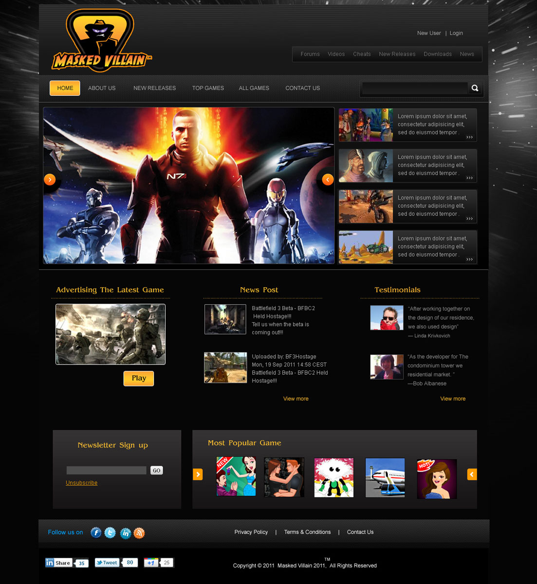 Web Design by pb for this project | Design #424013