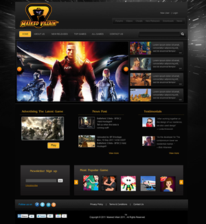 Web Design by pb for this project | Design: #424013