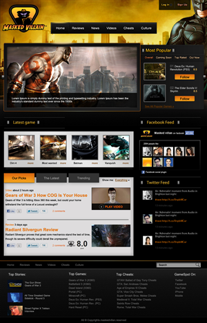 Web Design by pb for this project | Design: #424039
