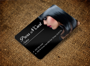 Business Card Design by Lanka Ama for Press N'Curl Salon | Design: #9333642
