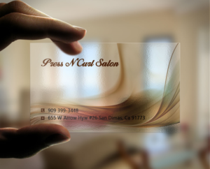Business Card Design by Lanka Ama for Press N'Curl Salon | Design: #9333673