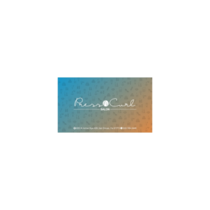 Business Card Design by creativeride for Press N'Curl Salon | Design: #9388800