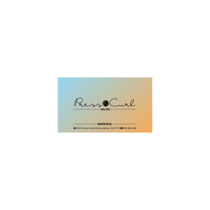 Business Card Design by creativeride for Press N'Curl Salon | Design #9411123