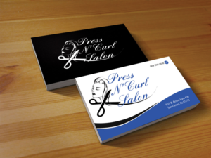 Diseño de Tarjeta de Presentación por Creations Box 2015 para Press N'Curl Salon | Diseño: #9354963
