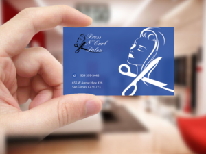 Diseño de Tarjeta de Presentación por Creations Box 2015 para Press N'Curl Salon | Diseño: #9354967