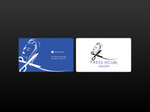 Diseño de Tarjeta de Presentación por Creations Box 2015 para Press N'Curl Salon | Diseño: #9354968