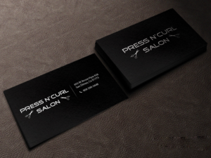 Diseño de Tarjeta de Presentación por Creations Box 2015 para Press N'Curl Salon | Diseño: #9354974
