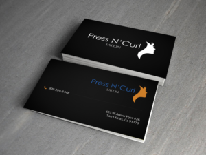Diseño de Tarjeta de Presentación por Creations Box 2015 para Press N'Curl Salon | Diseño: #9354977
