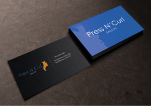 Diseño de Tarjeta de Presentación por Creations Box 2015 para Press N'Curl Salon | Diseño: #9354978