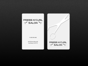Business Card Design by Creations Box 2015 for Press N'Curl Salon | Design: #9354985