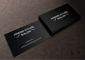 Business Card Design by Creations Box 2015 for Press N'Curl Salon | Design: #9354988