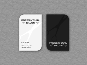 Business Card Design by Creations Box 2015 for Press N'Curl Salon | Design: #9354995