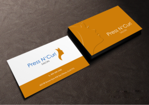 Business Card Design by Creations Box 2015 for Press N'Curl Salon | Design: #9354996