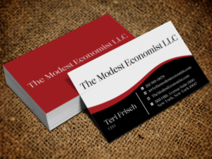Business Card Design by Lanka Ama for The Modest Economist LLC | Design: #9326901