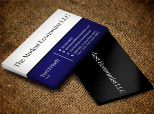 Business Card Design by Lanka Ama for The Modest Economist LLC | Design: #9326905