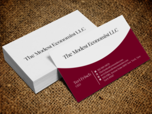 Business Card Design by Lanka Ama for The Modest Economist LLC | Design: #9327243