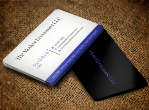 Business Card Design by Lanka Ama for The Modest Economist LLC | Design: #9327244