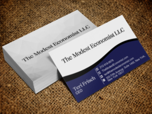 Business Card Design by Lanka Ama for The Modest Economist LLC | Design: #9333879