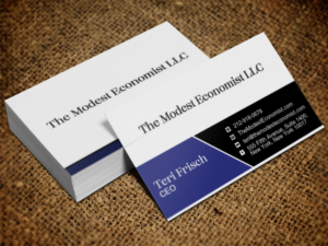 Business Card Design by Lanka Ama for The Modest Economist LLC | Design: #9333881