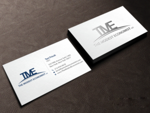 Business Card Design by Creations Box 2015 for The Modest Economist LLC | Design: #9354777