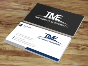 Business Card Design by Creations Box 2015 for The Modest Economist LLC | Design: #9354780