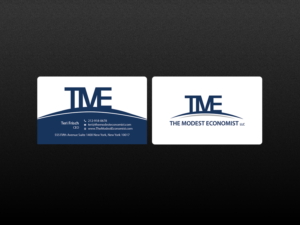 Business Card Design by Creations Box 2015 for The Modest Economist LLC | Design: #9354788
