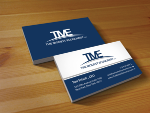 Business Card Design by Creations Box 2015 for The Modest Economist LLC | Design: #9354791