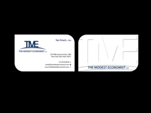 Business Card Design by Creations Box 2015 for The Modest Economist LLC | Design: #9354802