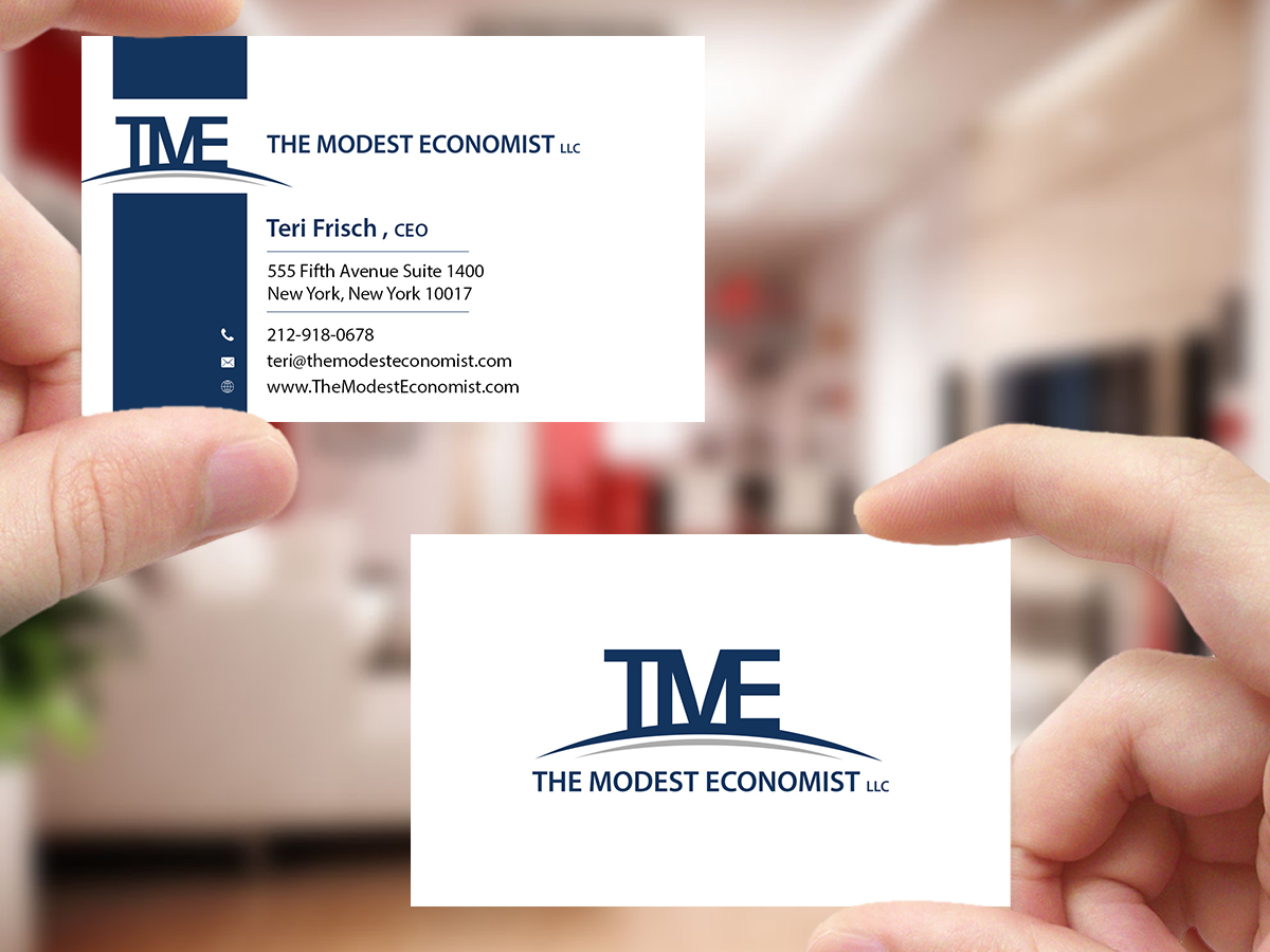 Business Card Design by Creations Box 2015 for The Modest Economist LLC | Design #9354806