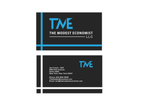 Business Card Design by salam1891991 for The Modest Economist LLC | Design: #9415531