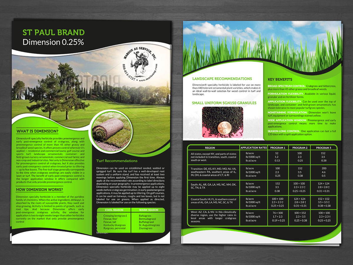 Flyer-Design von hih7 für Marion Ag. Service, Inc. | Design: #9339001